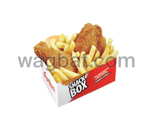 سناك بوكس 2 قطعة دجاج