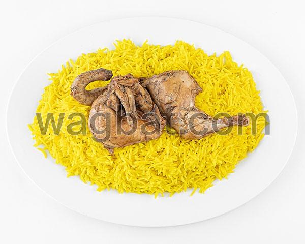 مندي دجاج مع الرز
