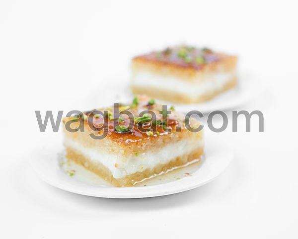 بسبوسة بالقشطة