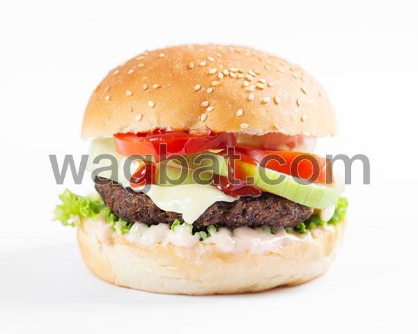 برجر لحم بالجبن