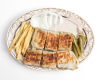 شاورما عربي ملفوف بالخبز العربي
