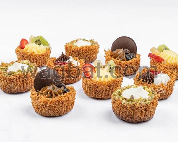 كاسات كنافة محشية