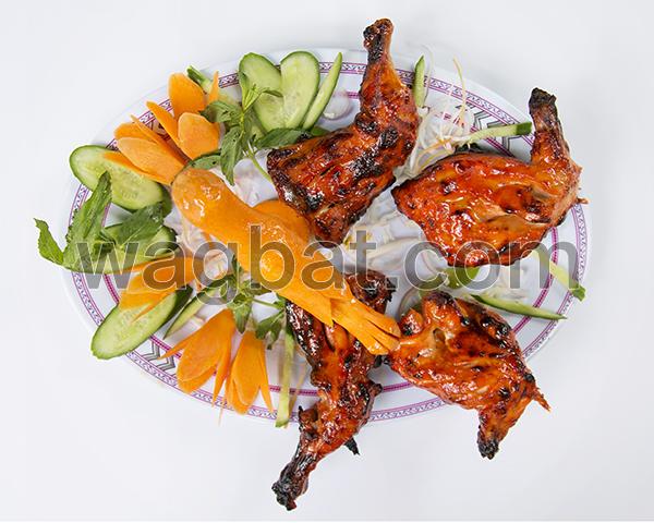 دجاج تندور فحم