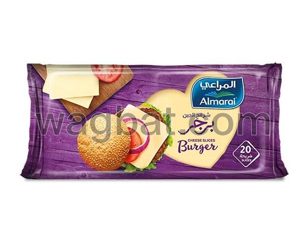 جبنة المراعي شرائح البرجر 12 حبة 400 جرام