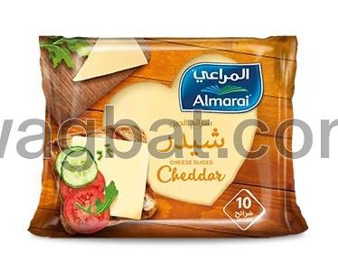 جبنة المراعي شرائح تشيدر 200 جم