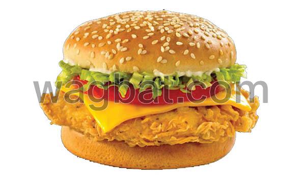 وجبة سوبر زنجر حراق