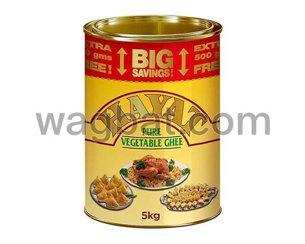 سمن حياة نباتي 4 علبة 5 كيلو