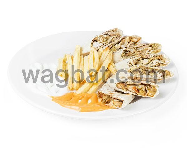 صحن شاورما عربي