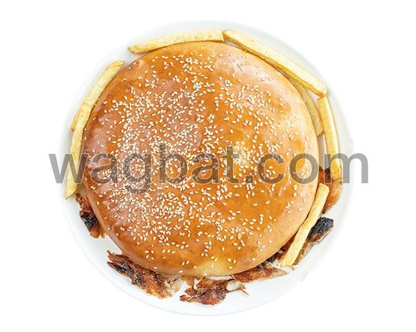 وجبة شاورما ملكي بالجبن