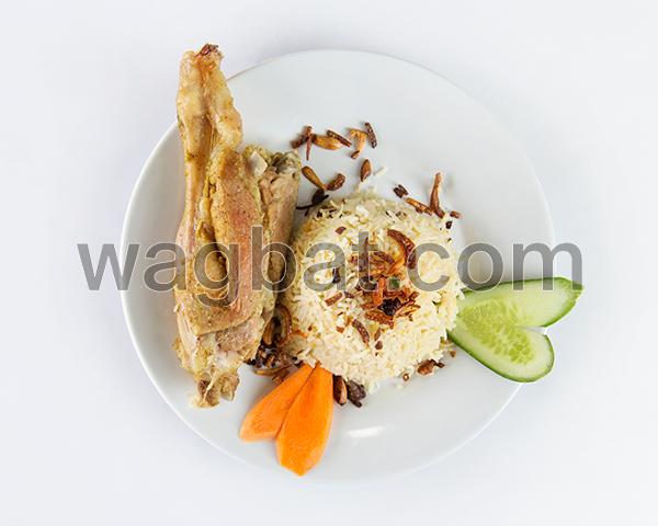 لحم مضغوط مع الرز