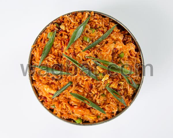 أرز مقلي بالخضار سيزوان ( أحمر )