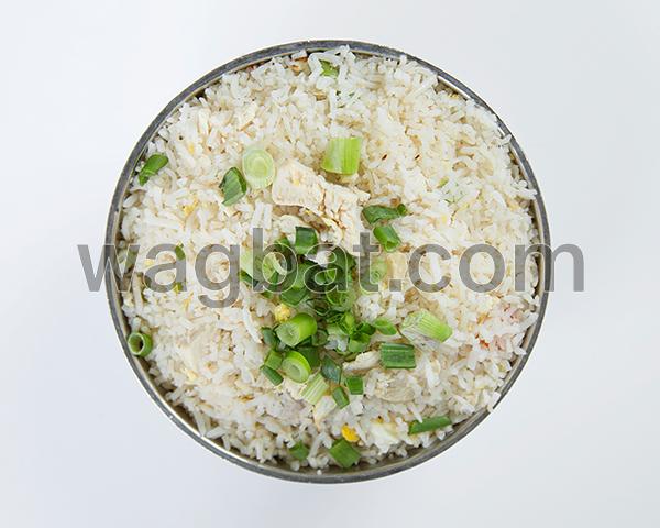 ارز مقلي بالدجاج ( ابيض )