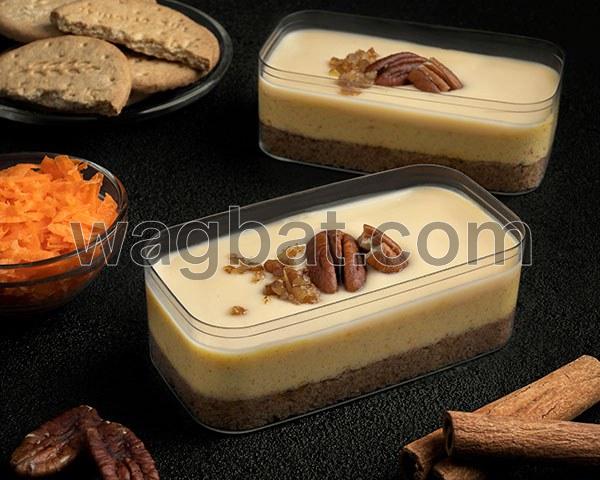 قالب تشيز كيك جزر مع القرفة