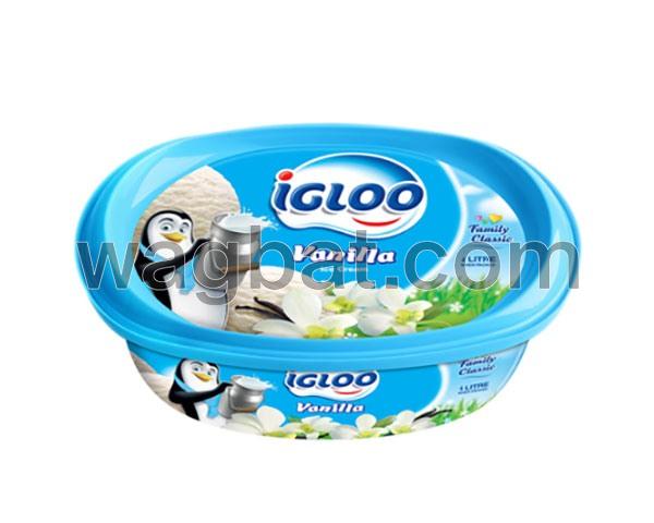 ايسكريم اجلو فانيلا 1 لتر