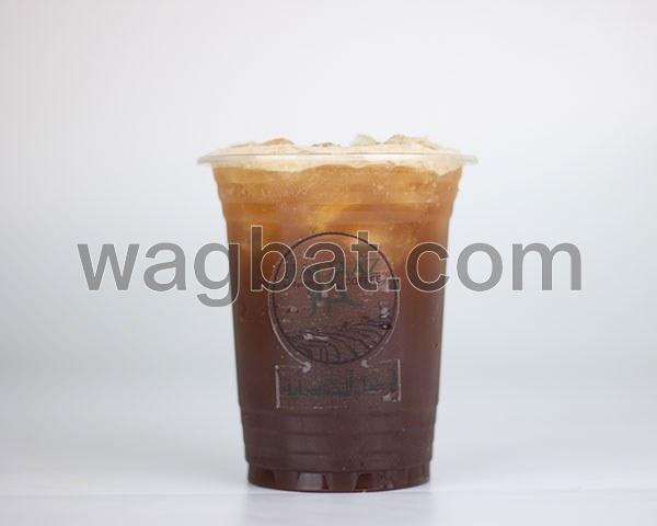 ايس خوخ مع الاسبريسو