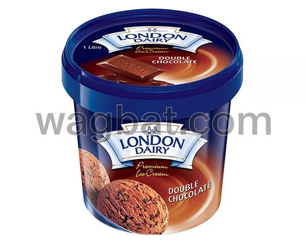 ايسكريم لندن دايري برميم شوكولا بالكريمة 1 لتر