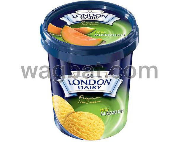 ايسكريم لندن دايري شمام 500 ملي