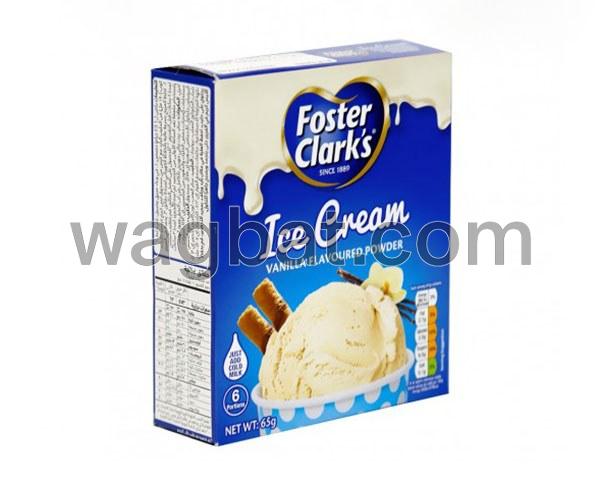 خليط ايسكريم فانيليا فوستر كلاركس 65 جرام