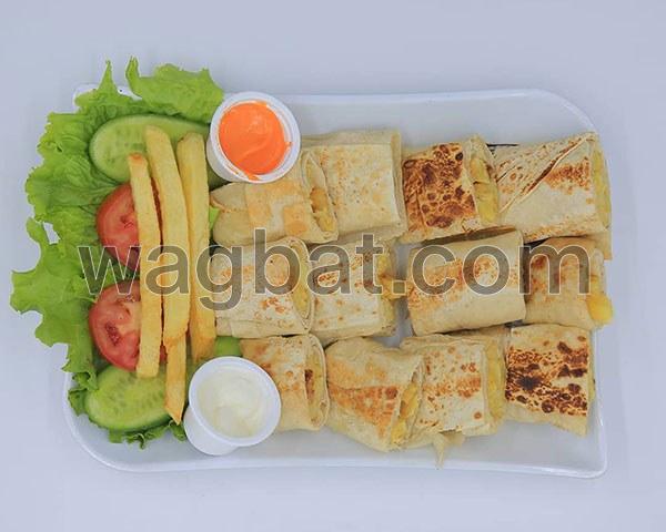 طبق شاورما