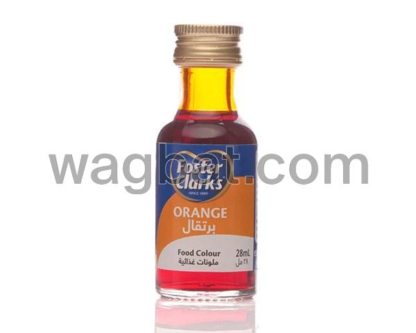 ملون غذائي برتقالي فوستر كلاركس 28 مل