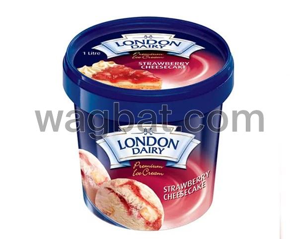 ايسكريم لندن دايري برميم فولة شيز كيك 1 لتر