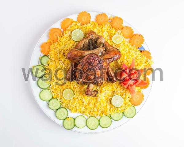 دجاج شواية بدون رز